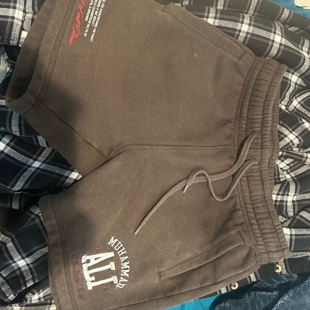 PALACE Brown Muhammad Ali Shorts